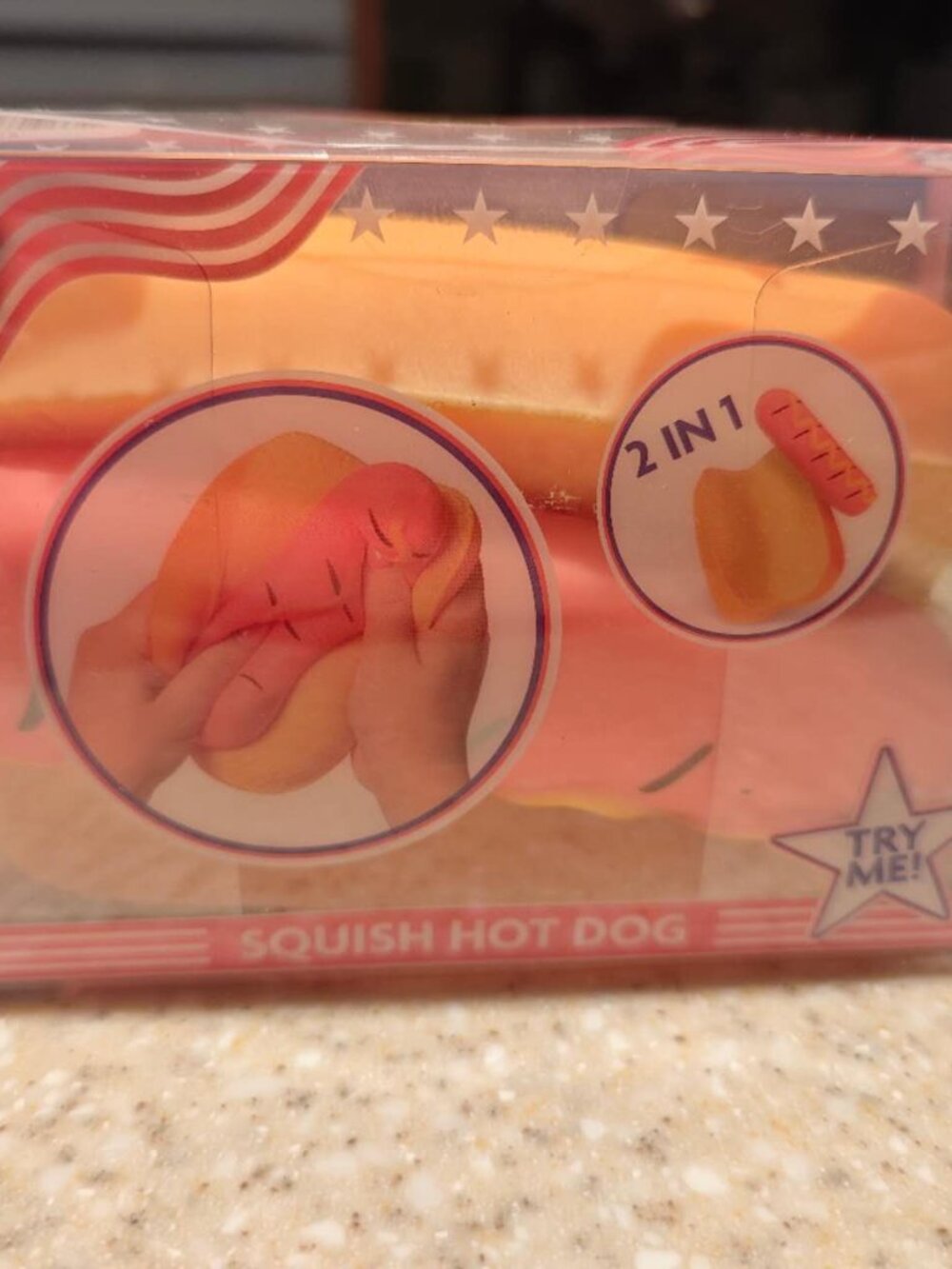 Sunny Days Squish Hot Dog 2 in 1